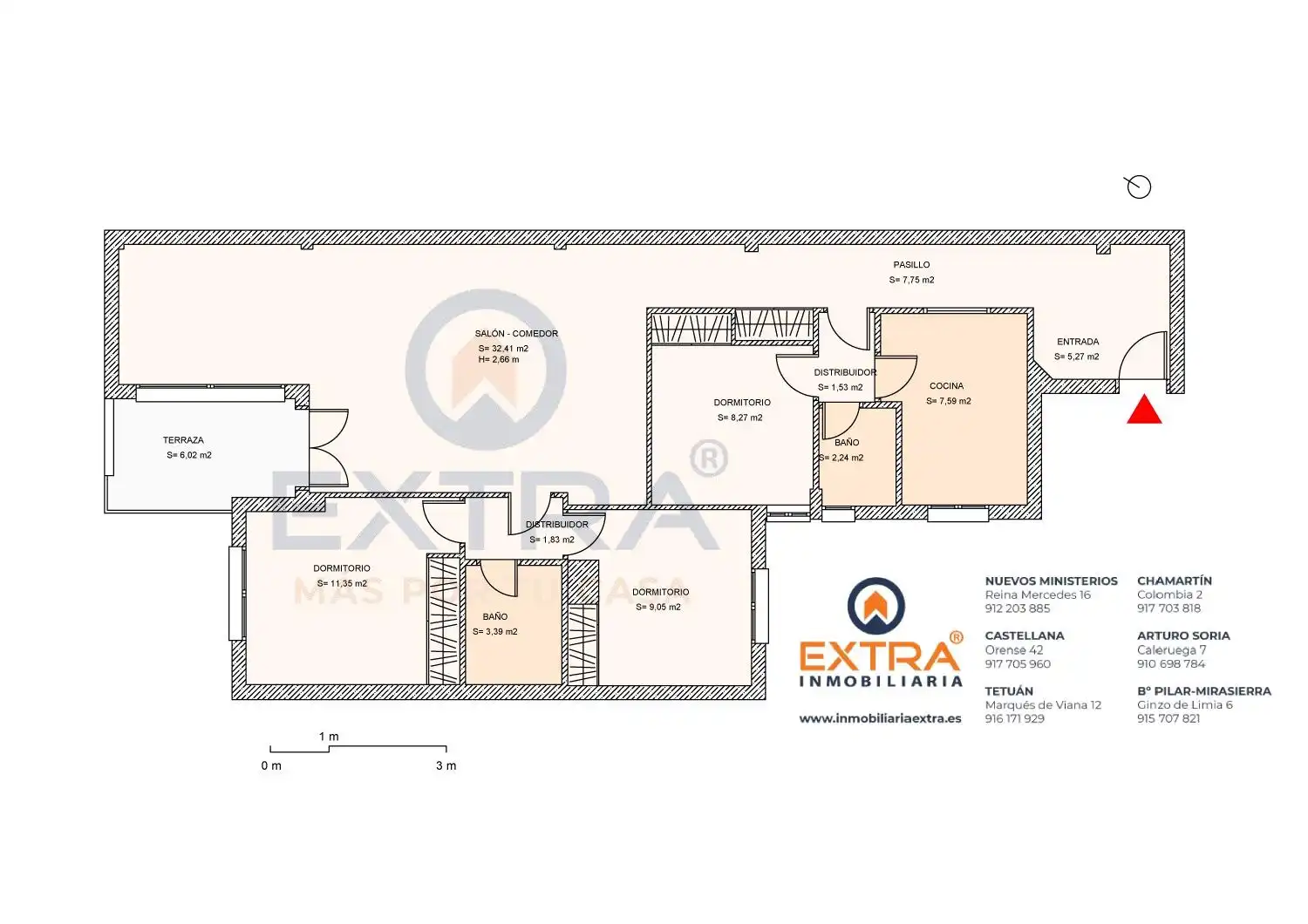 Flat for sale in Madrid  with Air Conditioner, Heating and Terrace