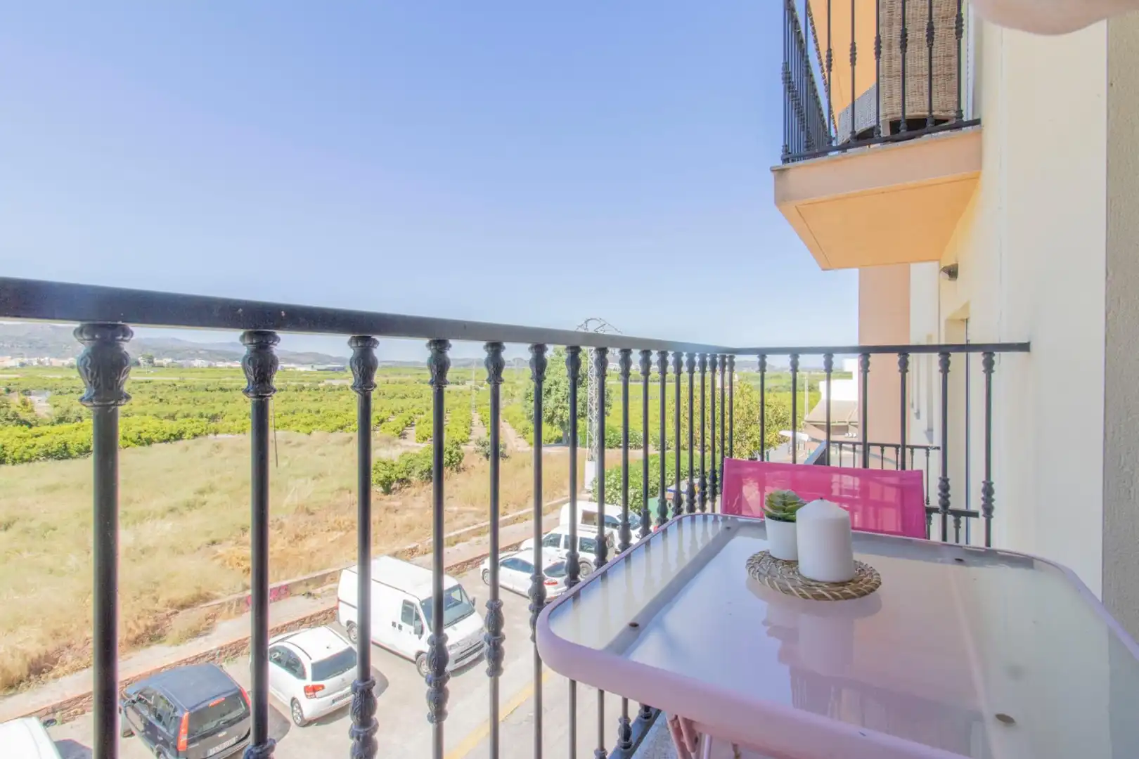 Balcony of Flat for sale in Faura  with Air Conditioner and Heating