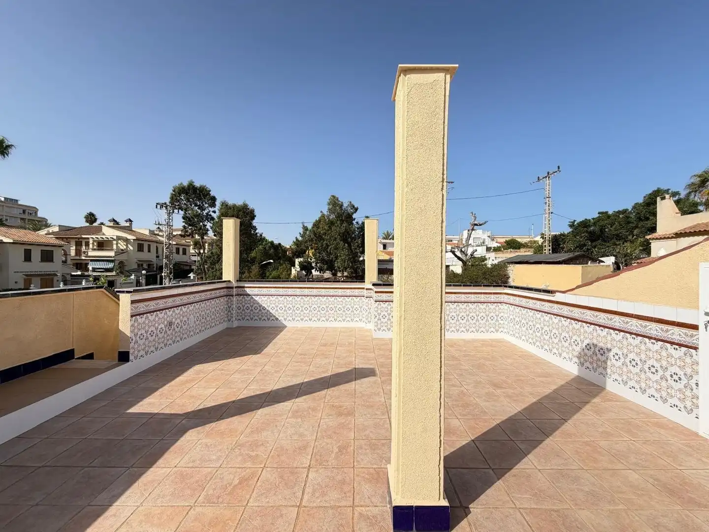 Terraza de Finca rústica en venta en Torrevieja con Calefacción, Jardín privado y Piscina