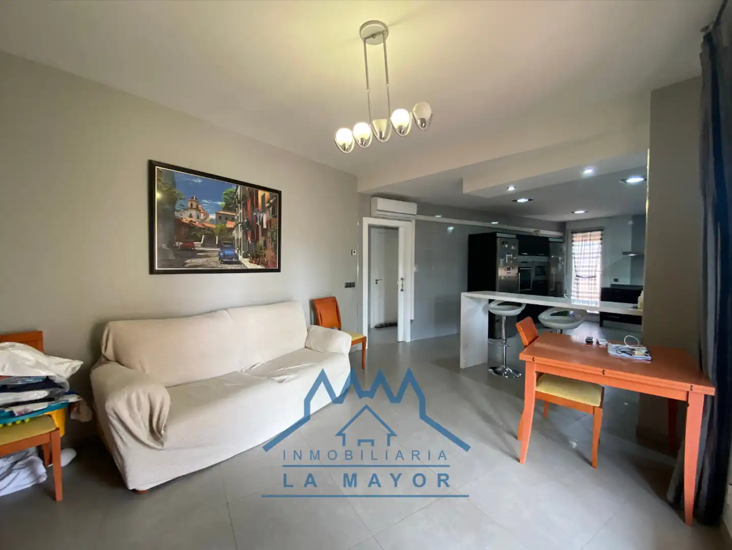 Living room of Houses for sale in Ciudad Real  with Air Conditioner, Private garden and Terrace