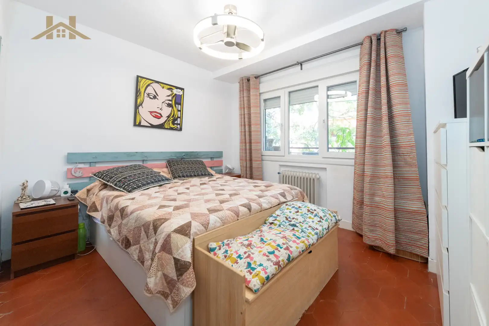 Bedroom of Flat for sale in Galapagar  with Terrace and Community pool
