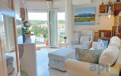 Living room of Apartment for sale in Calonge  with Air Conditioner and Balcony