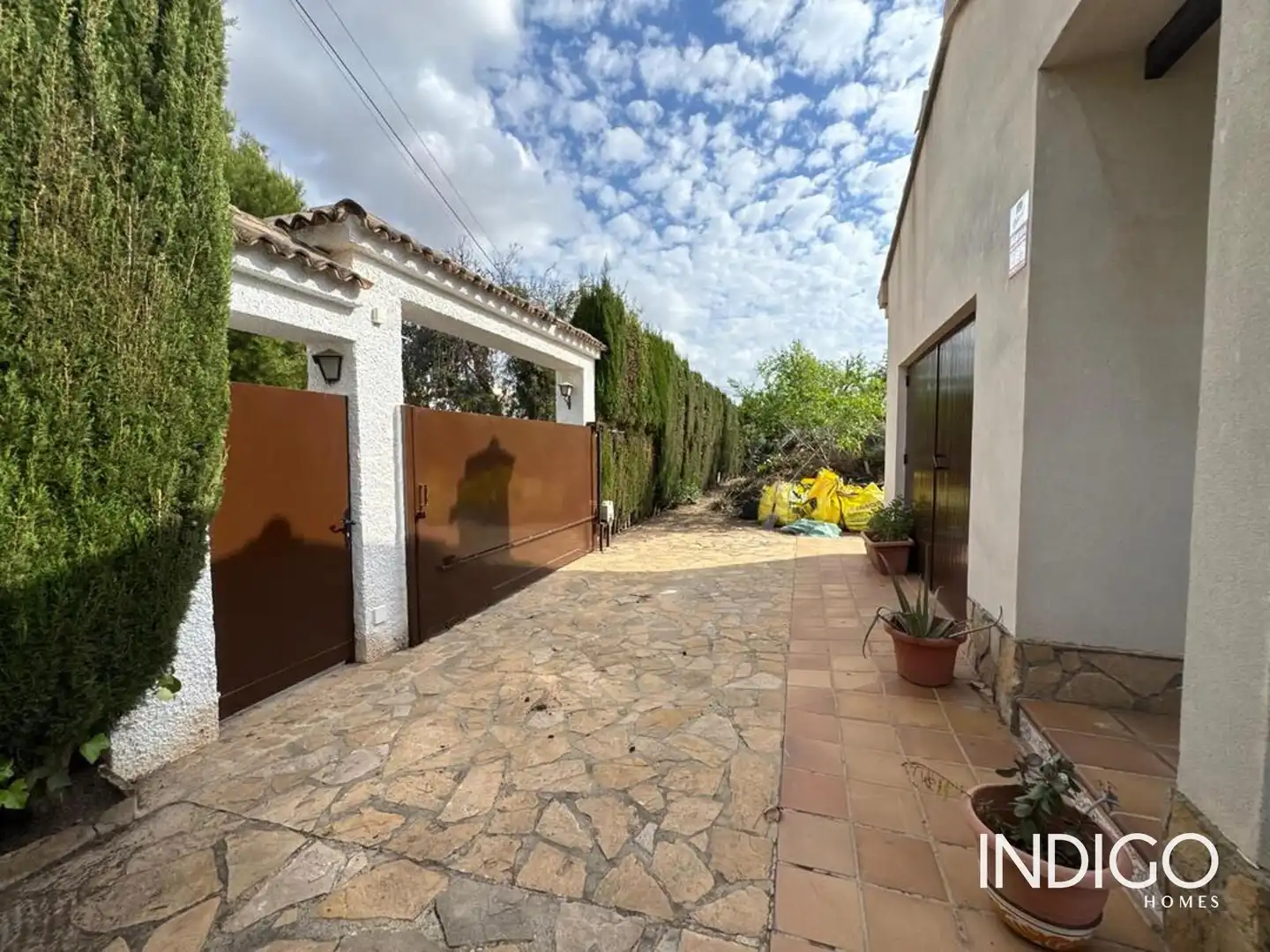 Vista exterior de Casa o xalet en venda en Mutxamel amb Aire condicionat, Calefacció i Terrassa