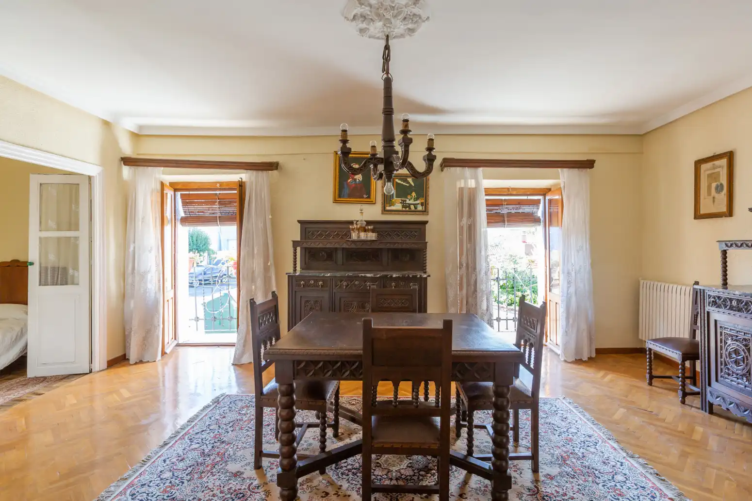 Comedor de Casa o chalet en venta en Galar con Calefacción, Jardín privado y Parquet