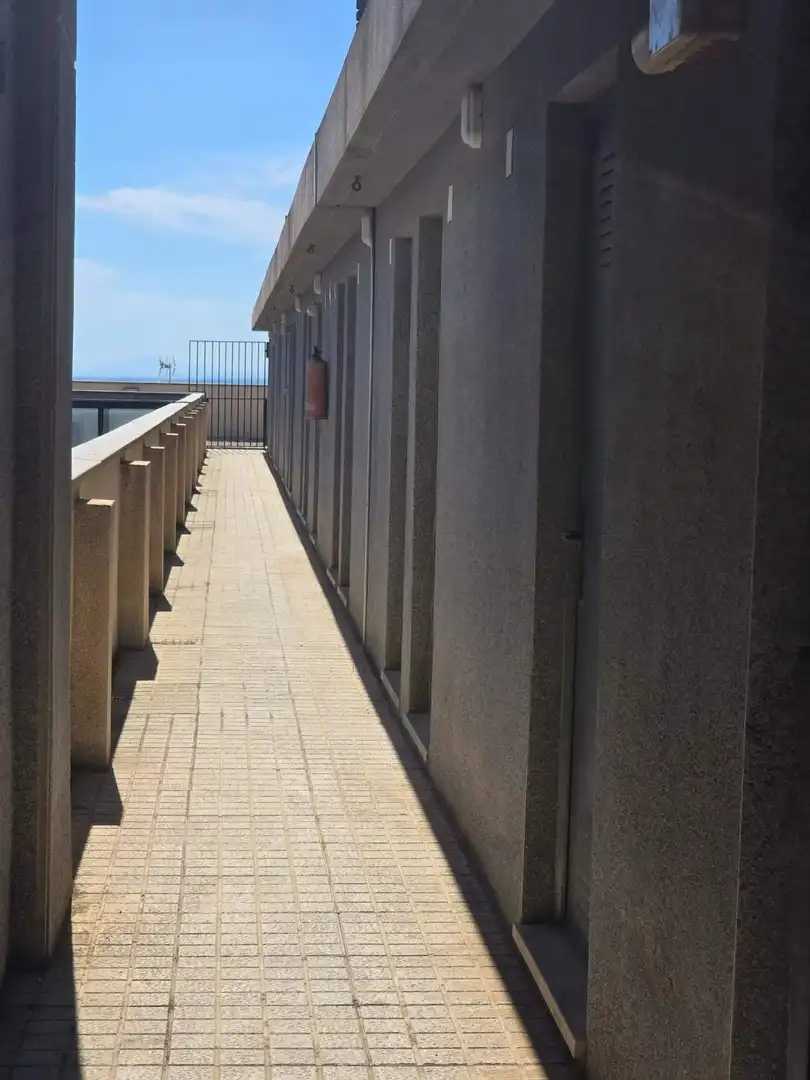 Exterior view of Flat for sale in Santa Pola  with Air Conditioner, Private garden and Terrace