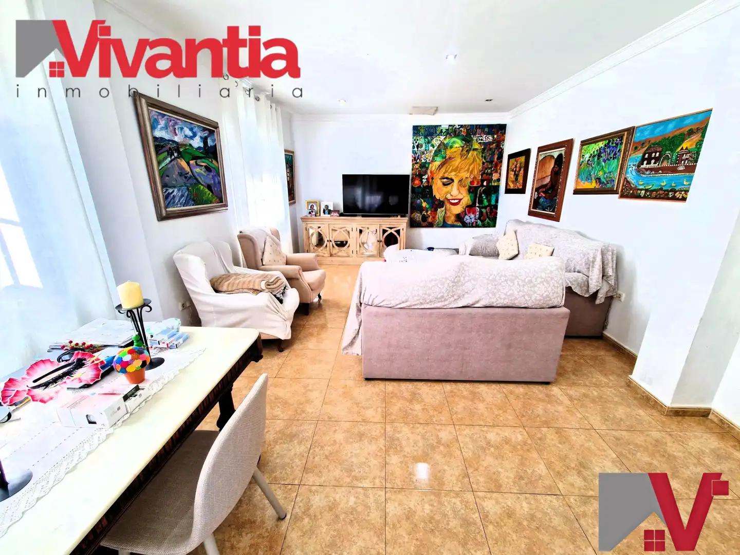 Living room of Houses for sale in Lorca  with Private garden, Terrace and Furnished
