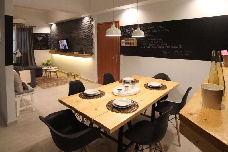 Dining room of Flat to rent in El Prat de Llobregat  with Air Conditioner, Furnished and TV