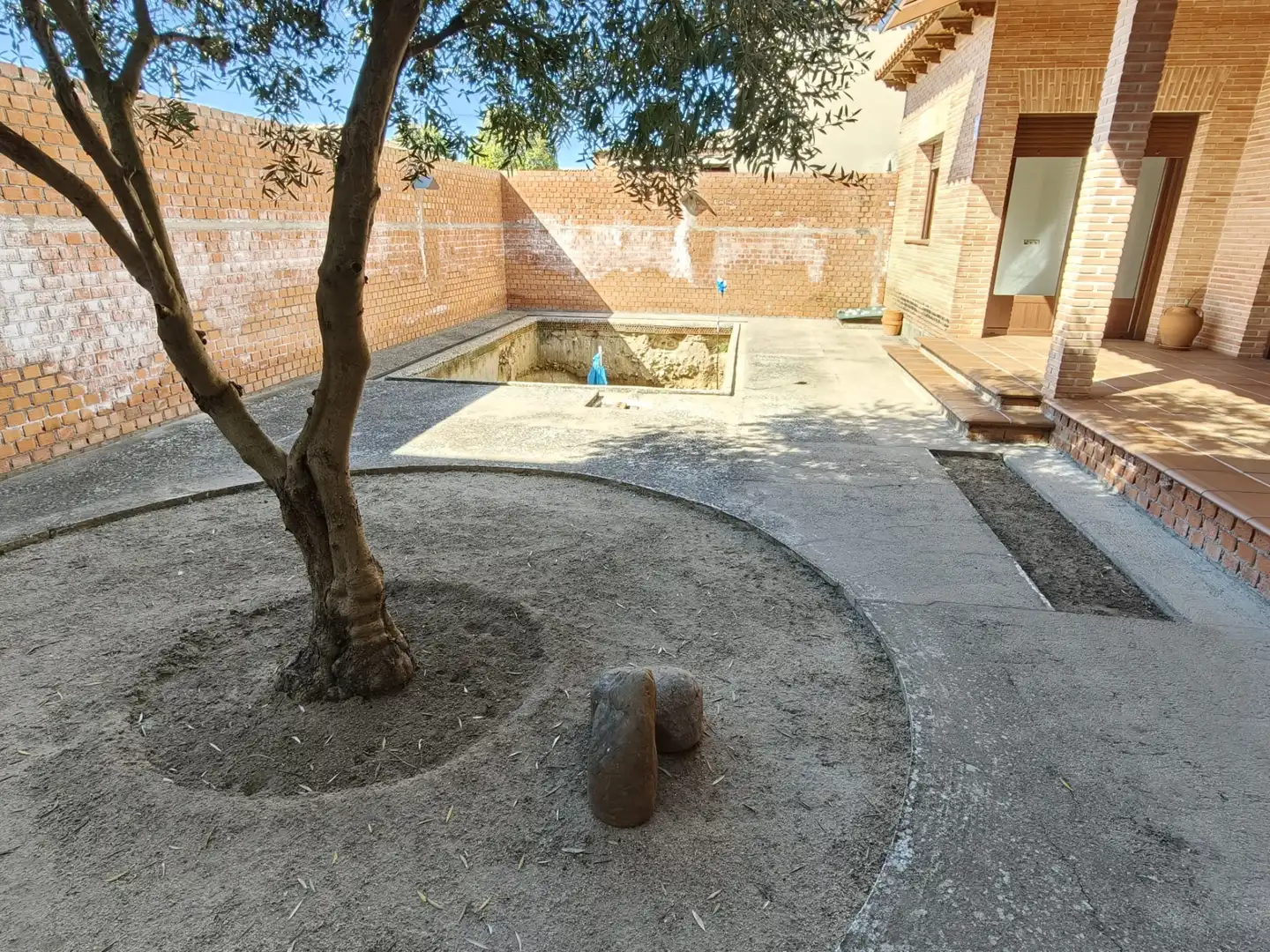 Jardí de Casa adosada en venda en Erustes