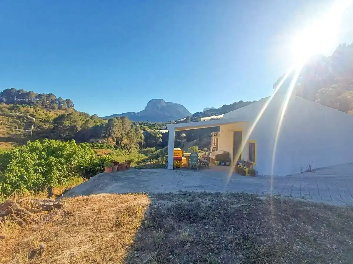 Vista exterior de Finca rústica en venta en Polop