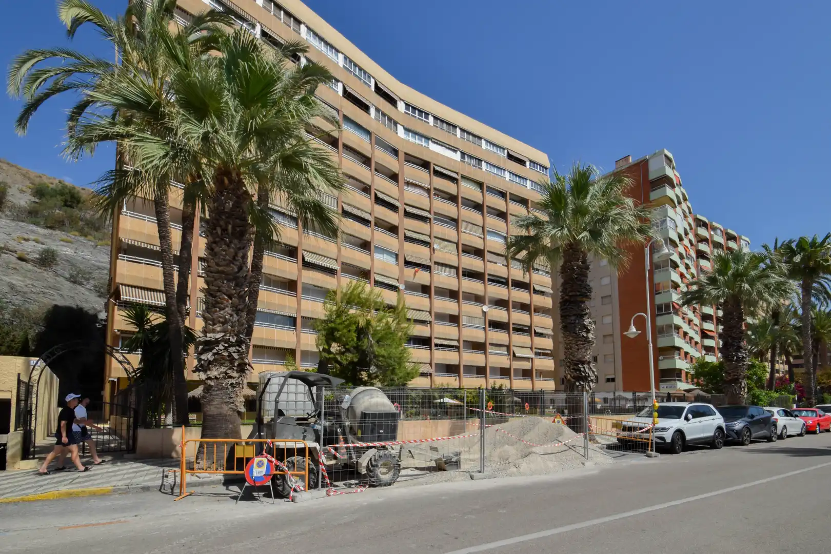 Exterior view of Flat for sale in Almuñécar  with Parquet flooring, Terrace and Furnished