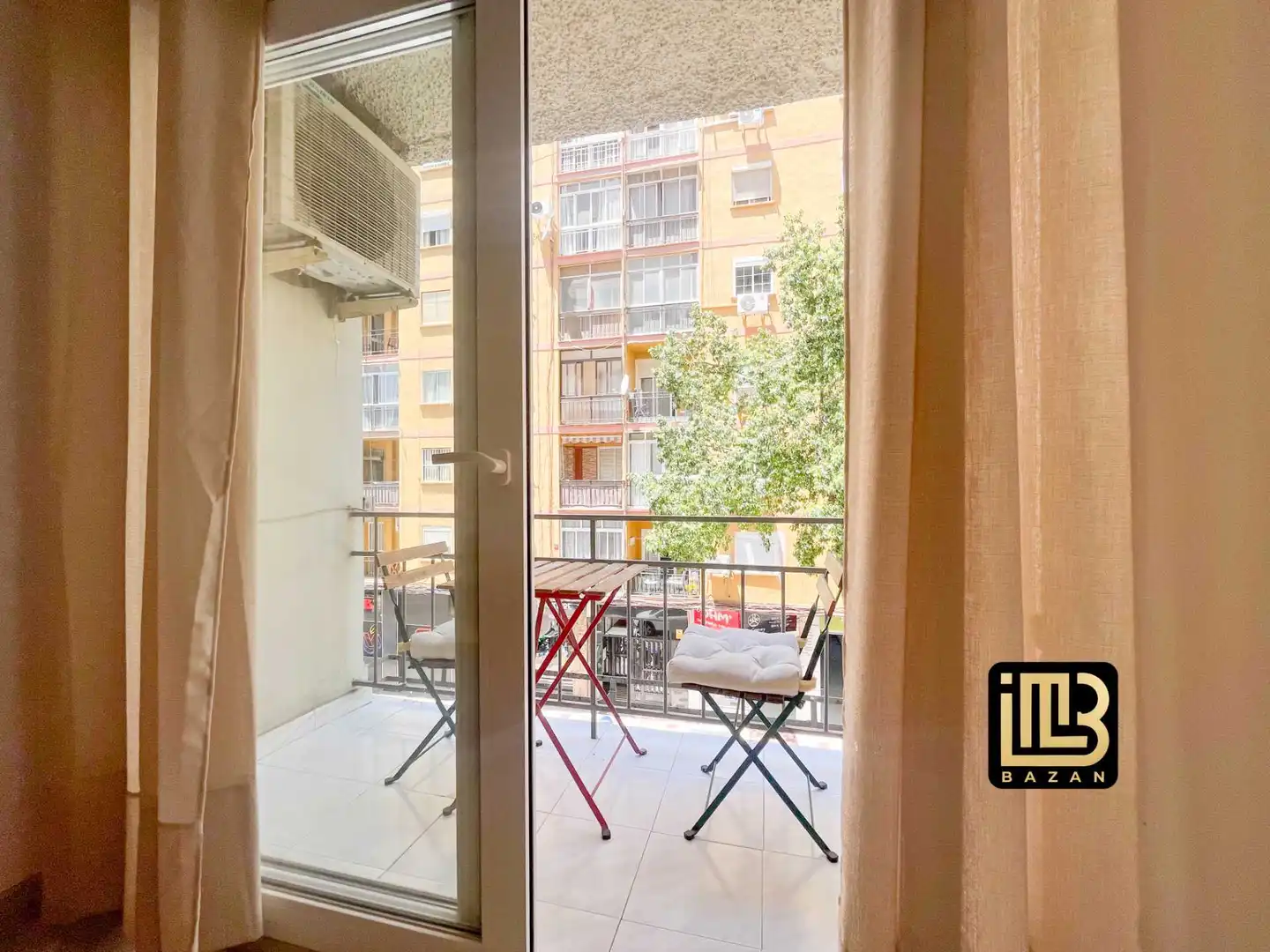 Balcony of Flat for rent in Málaga  with Air Conditioner, Terrace and Furnished