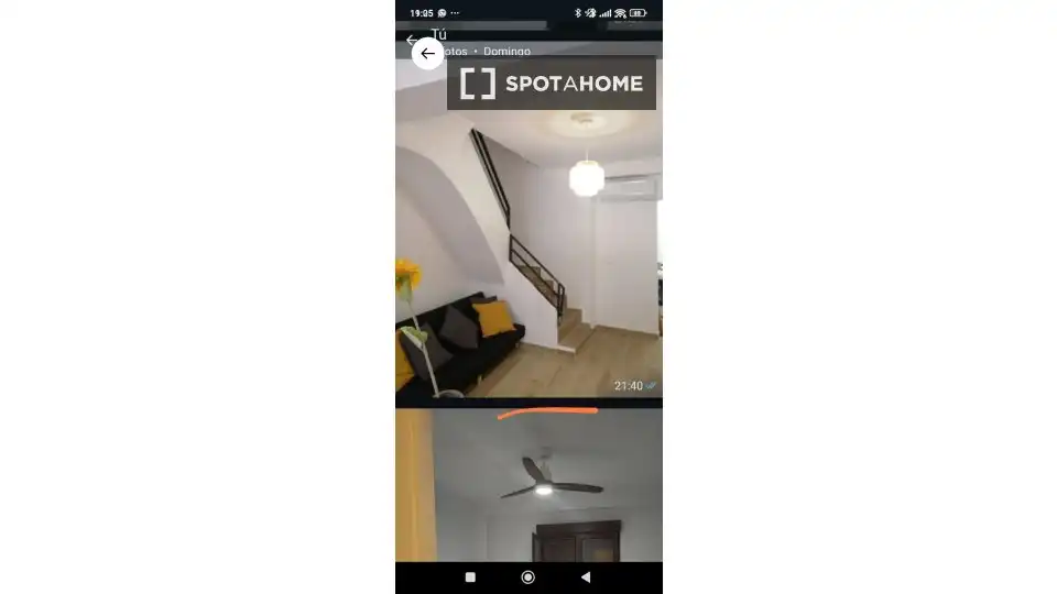 Wohnung zur Miete in Oliva mit Klimaanlage, Heizung und Möbliert