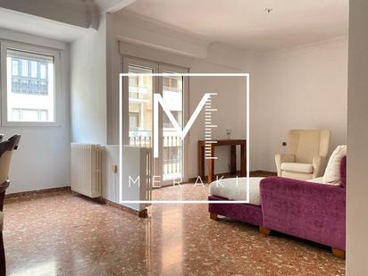 Living room of Flat for sale in  Albacete Capital  with Heating, Storage room and Balcony