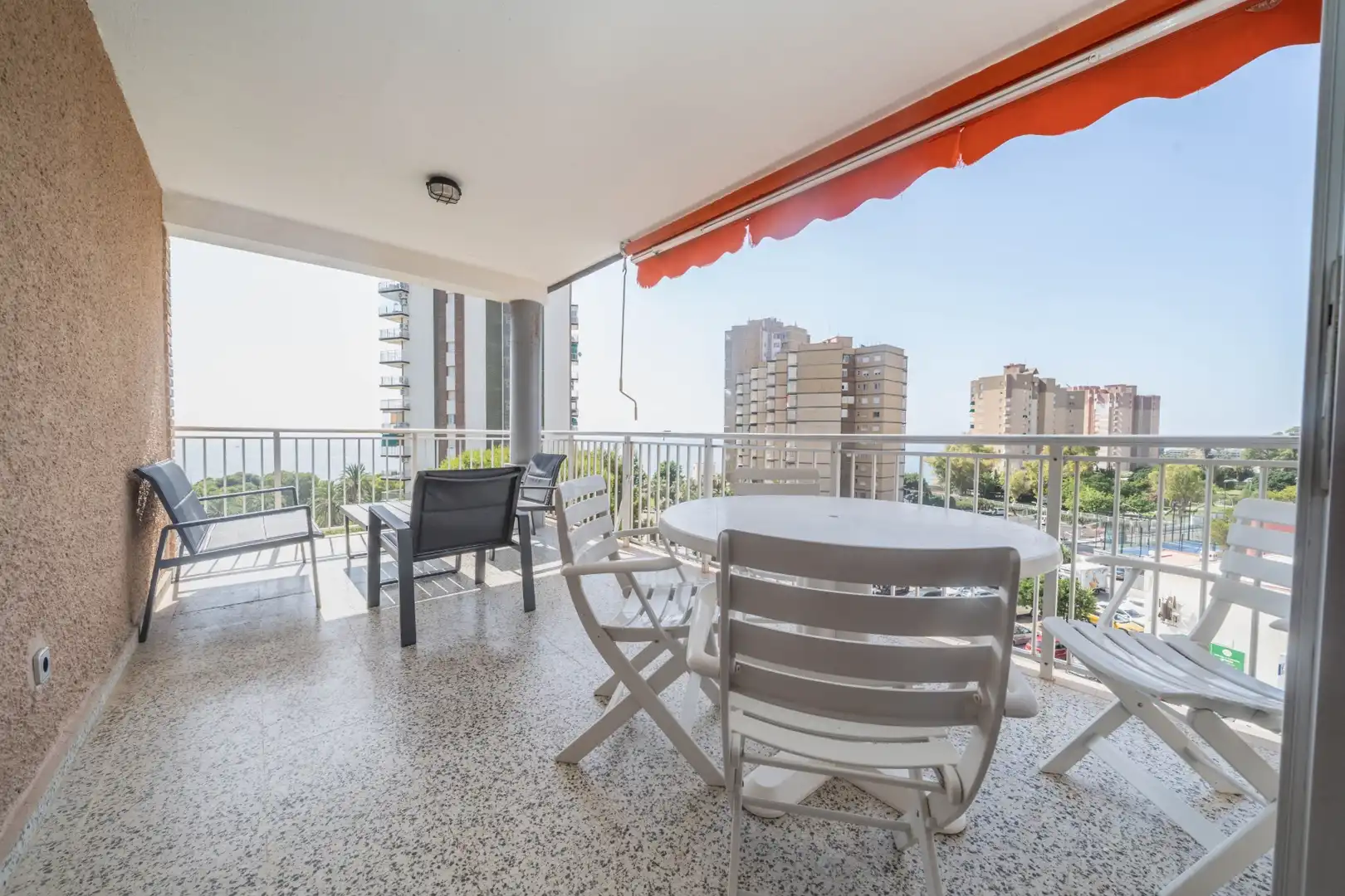Terrace of Apartments for rent in Orihuela  with Furnished, Washing machine and Microwave