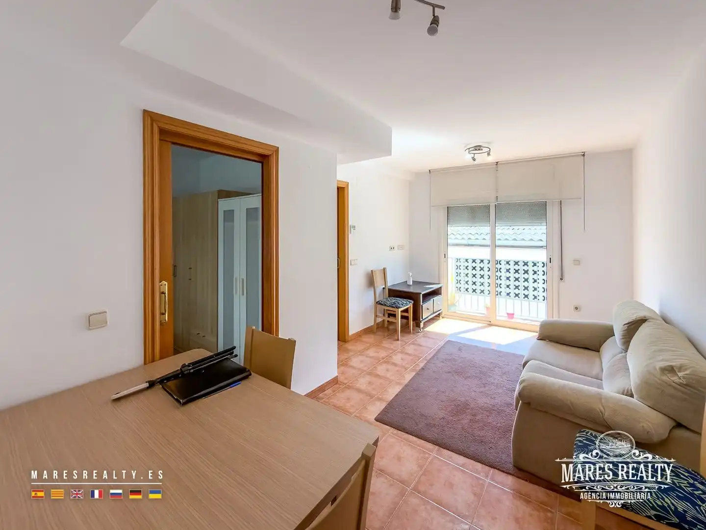 Living room of Flat for sale in Blanes  with Air Conditioner and Heating