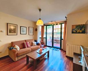 Sala d'estar de Apartament en venda en Camprodon amb Calefacció, Parquet i Terrassa