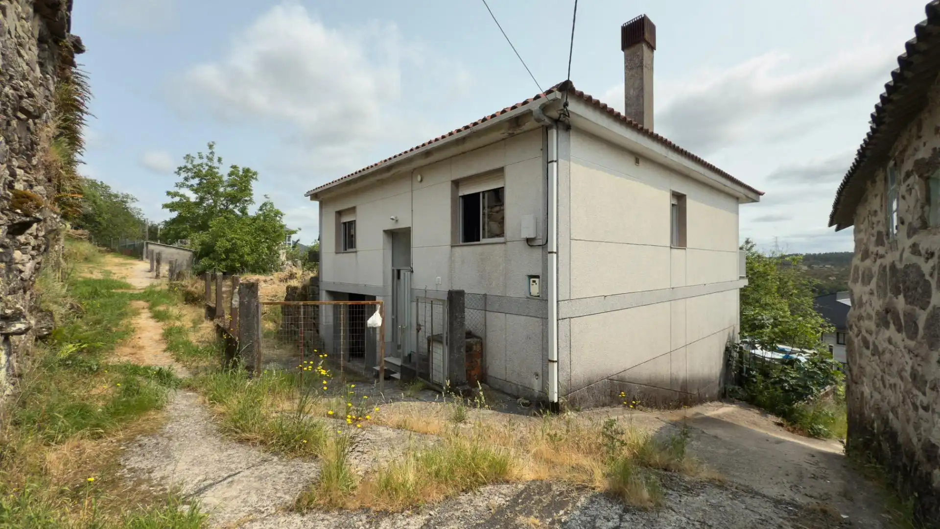 Vista exterior de Casa o chalet en venta en Avión con Calefacción, Jardín privado y Trastero