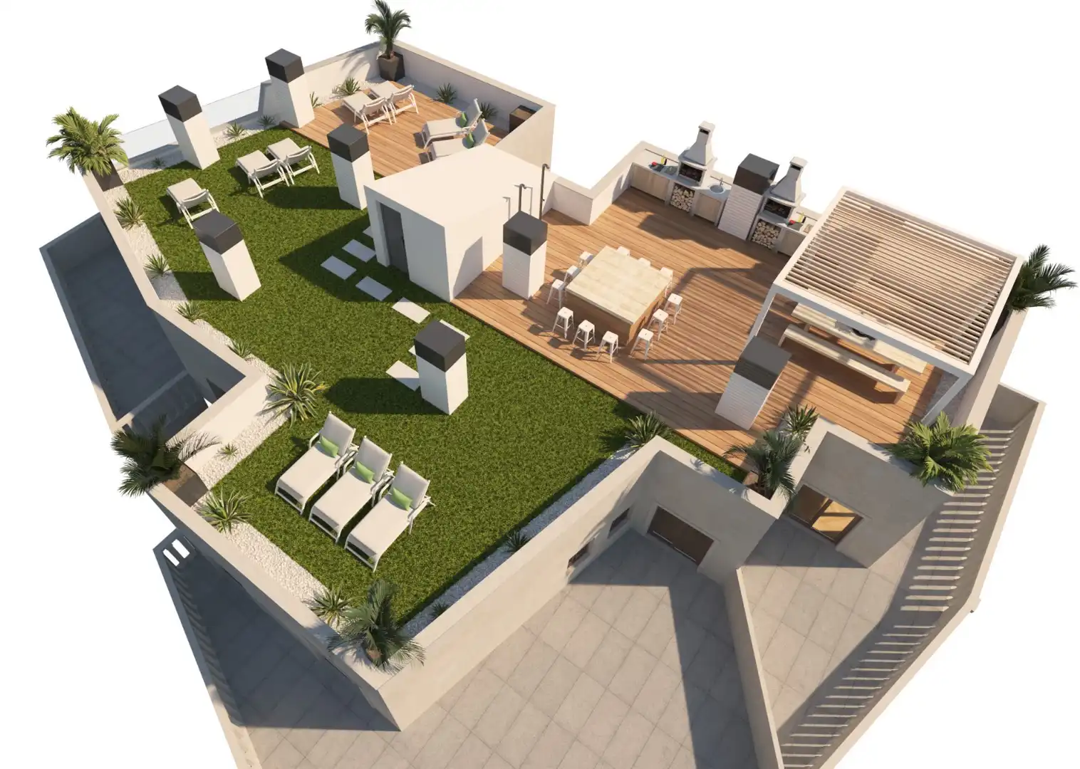 Terraza de Ático en venta en Moaña con Calefacción y Balcón