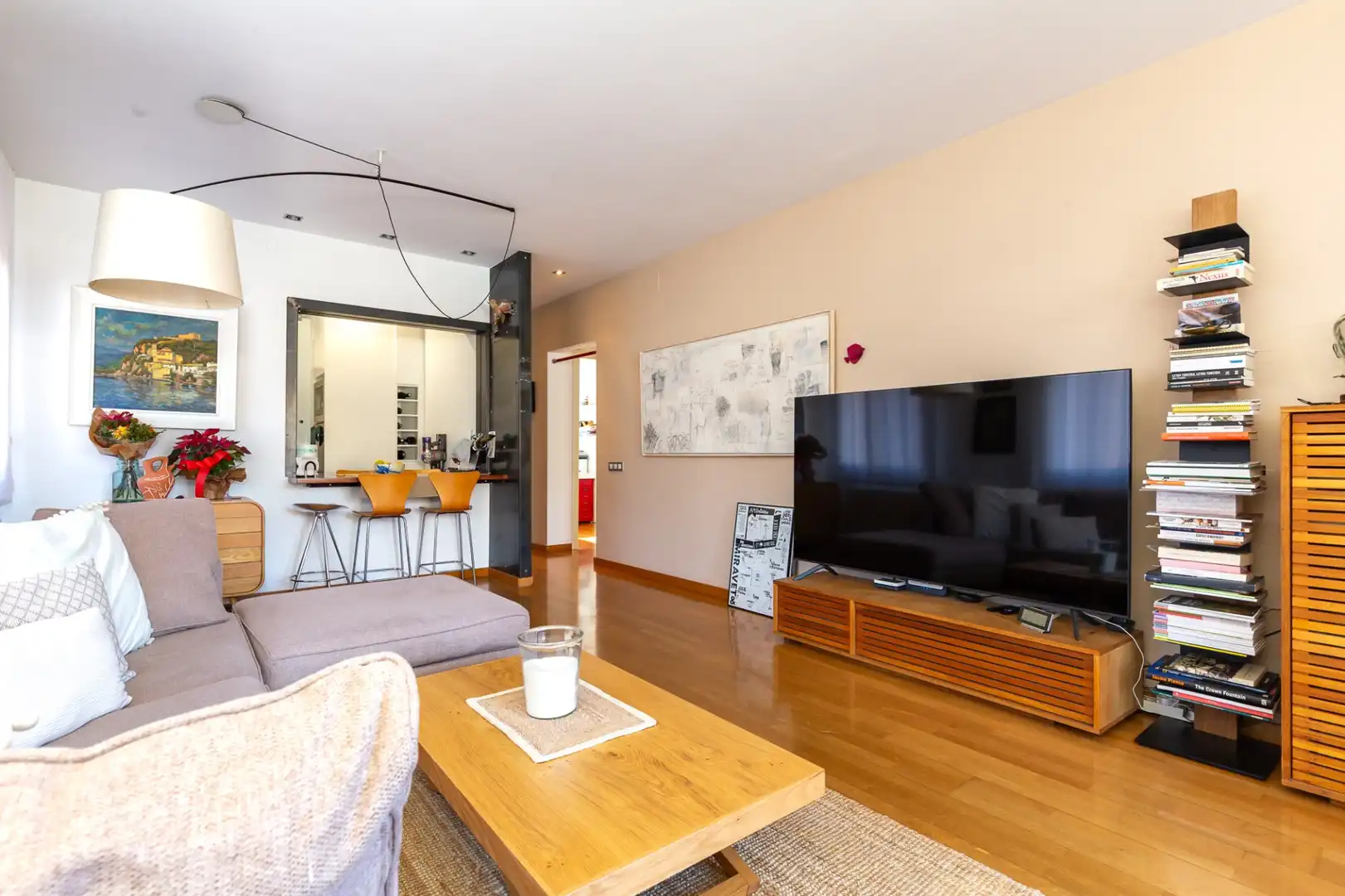 Sala de estar de Casa o chalet en venta en Sant Just Desvern con Aire acondicionado, Calefacción y Terraza
