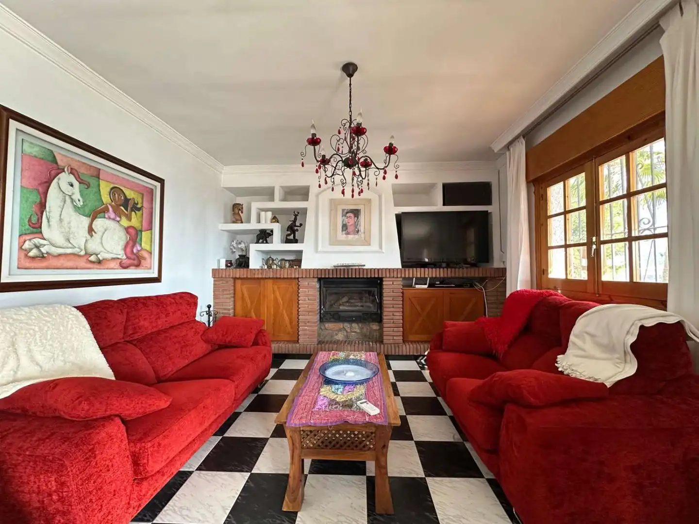 Sala de estar de Casa o chalet en venta en Ítrabo con Aire acondicionado, Calefacción y Trastero