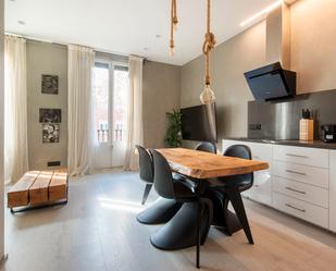 Dining room of Flat for sale in  Barcelona Capital  with Air Conditioner, Heating and Furnished