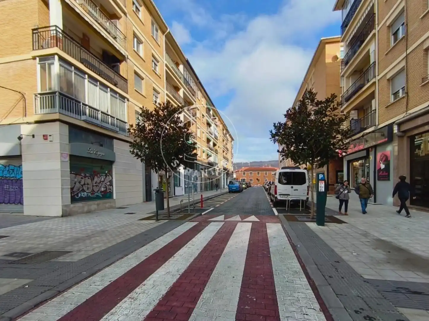 Exterior view of Flat for sale in  Pamplona / Iruña  with Terrace