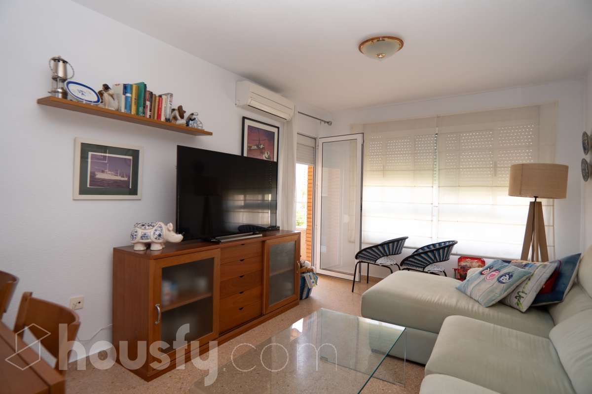 Sala d'estar de Pis en venda en Alicante / Alacant amb Aire condicionat, Calefacció i Terrassa
