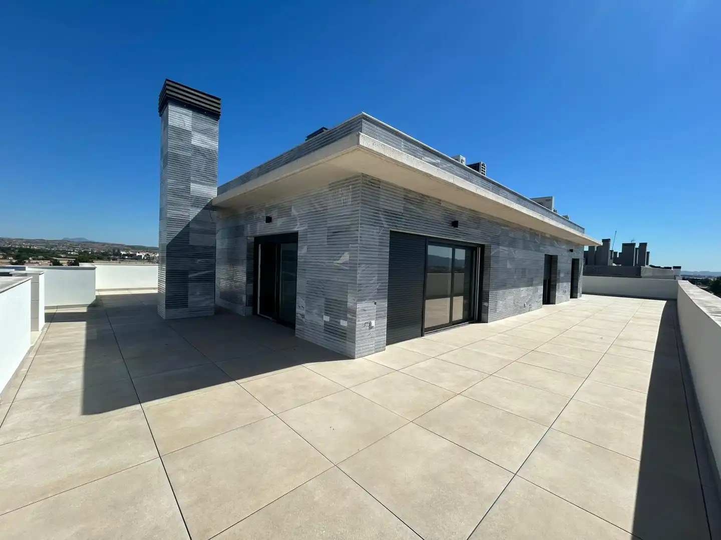Exterior view of Attic for sale in Murcia  with Air Conditioner, Terrace and Storage room