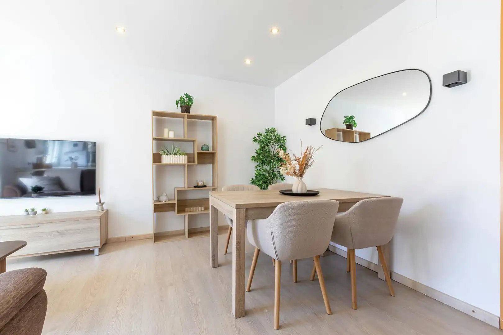Comedor de Piso de alquiler en Valencia con Aire acondicionado, Calefacción y Amueblado