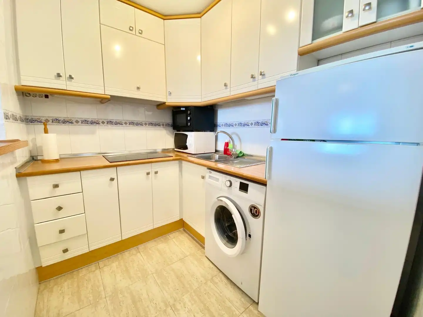 Kitchen of Apartments for rent in Torrevieja  with Air Conditioner, Heating and Terrace