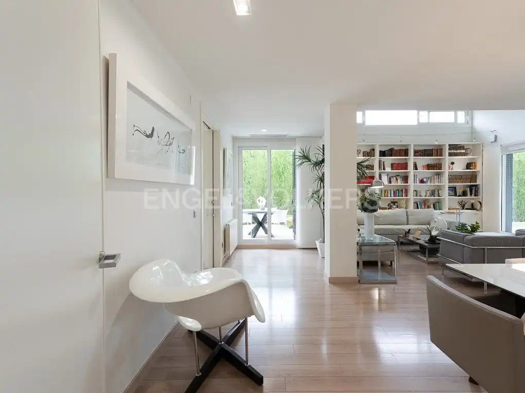 Living room of Houses for rent in Bétera  with Air Conditioner, Heating and Private garden