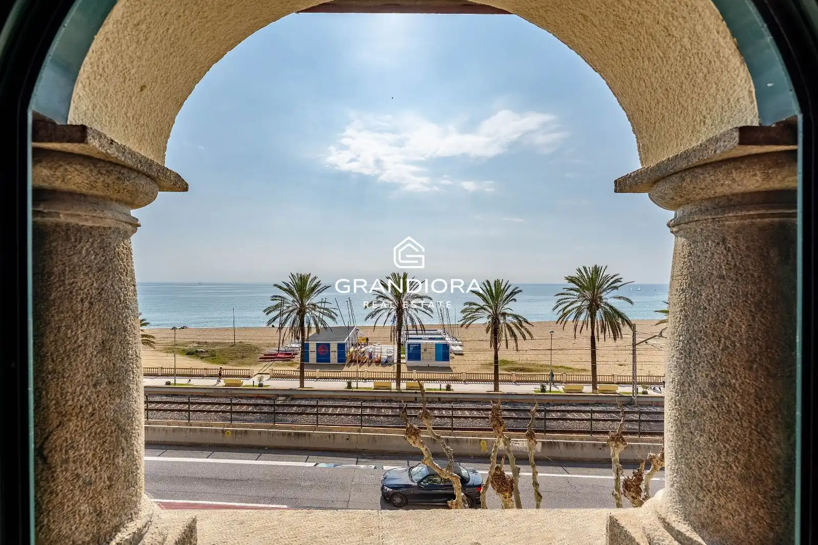 Vista exterior de Casa o xalet en venda en El Masnou amb Terrassa