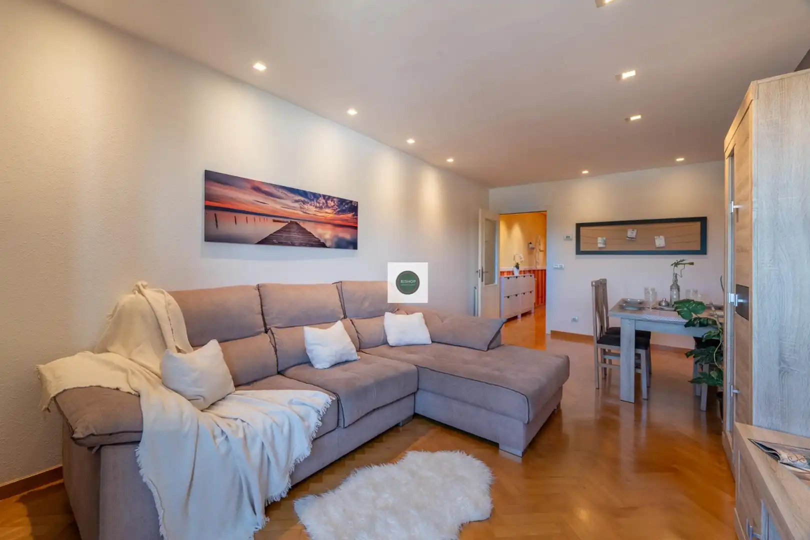 Sala de estar de Piso en venta en A Coruña Capital  con Calefacción y Trastero