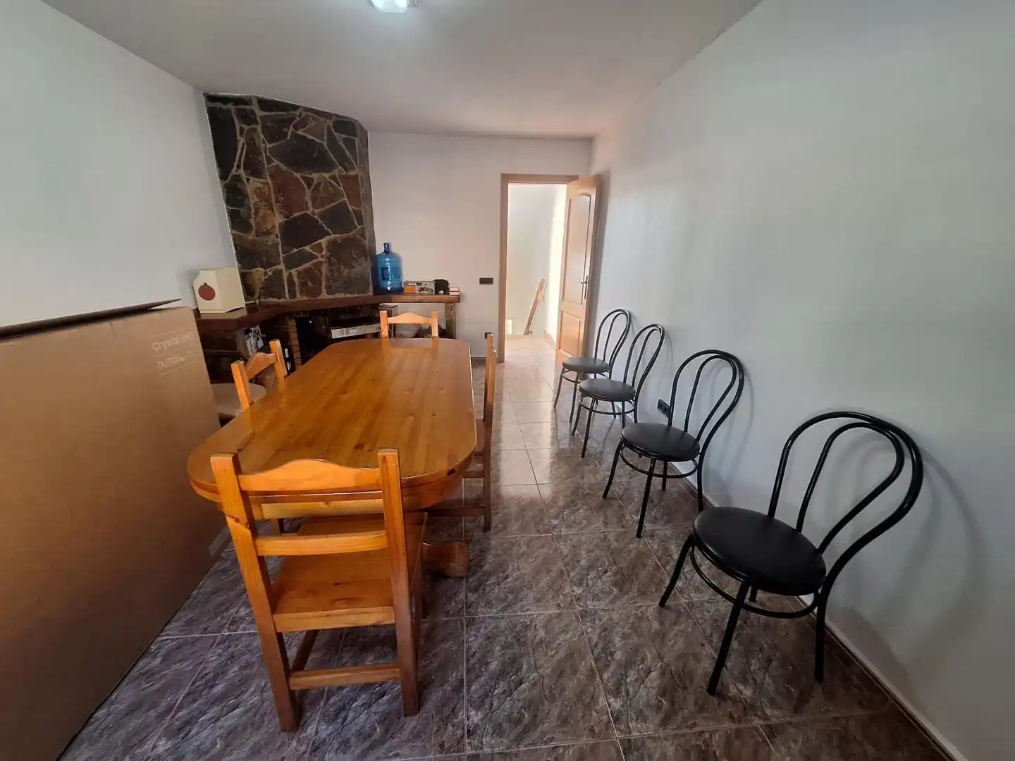 Menjador de Casa o xalet en venda en Sabadell amb Aire condicionat i Terrassa