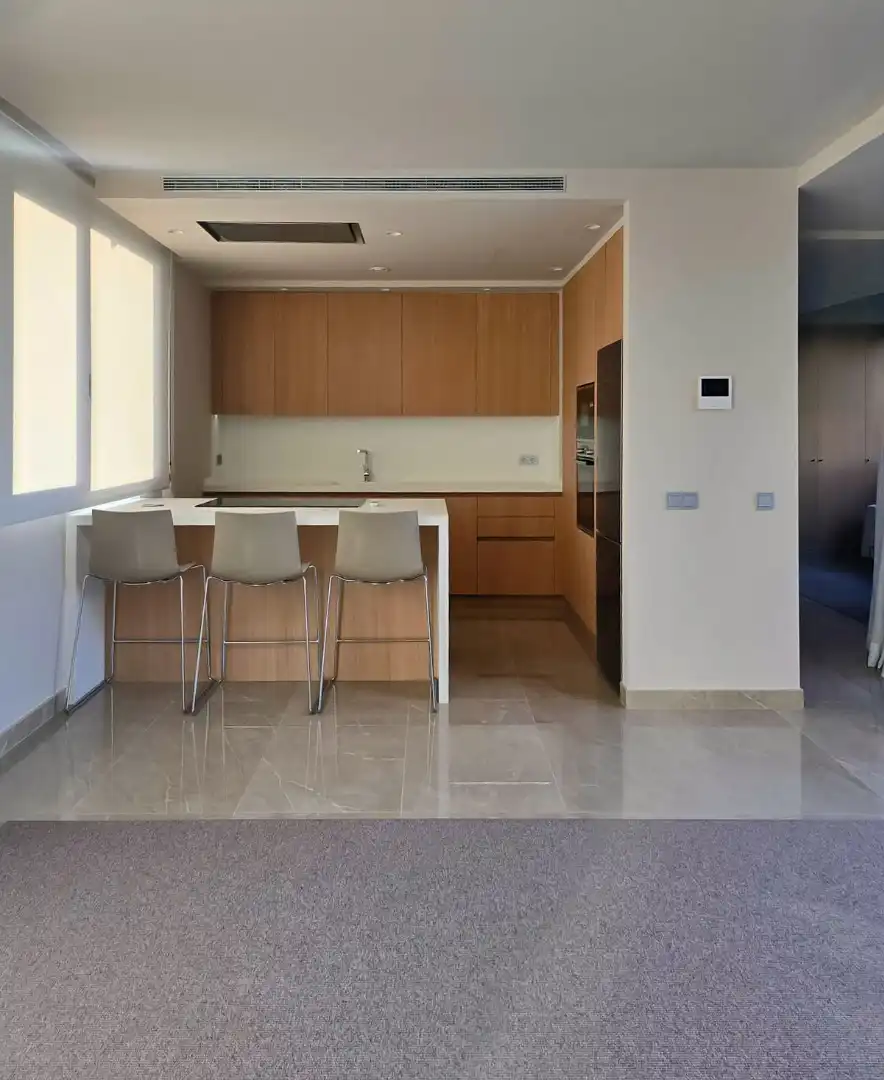 Kitchen of Flat for sale in San Cristóbal de la Laguna  with Air Conditioner, Terrace and Furnished
