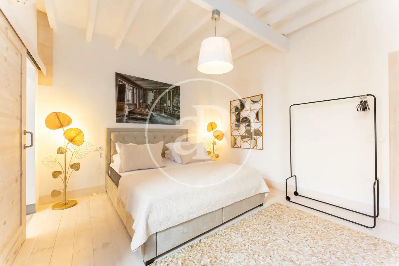 Schlafzimmer von Haus oder Chalet zum Verkauf in  Palma de Mallorca mit Klimaanlage, Heizung und Terrasse