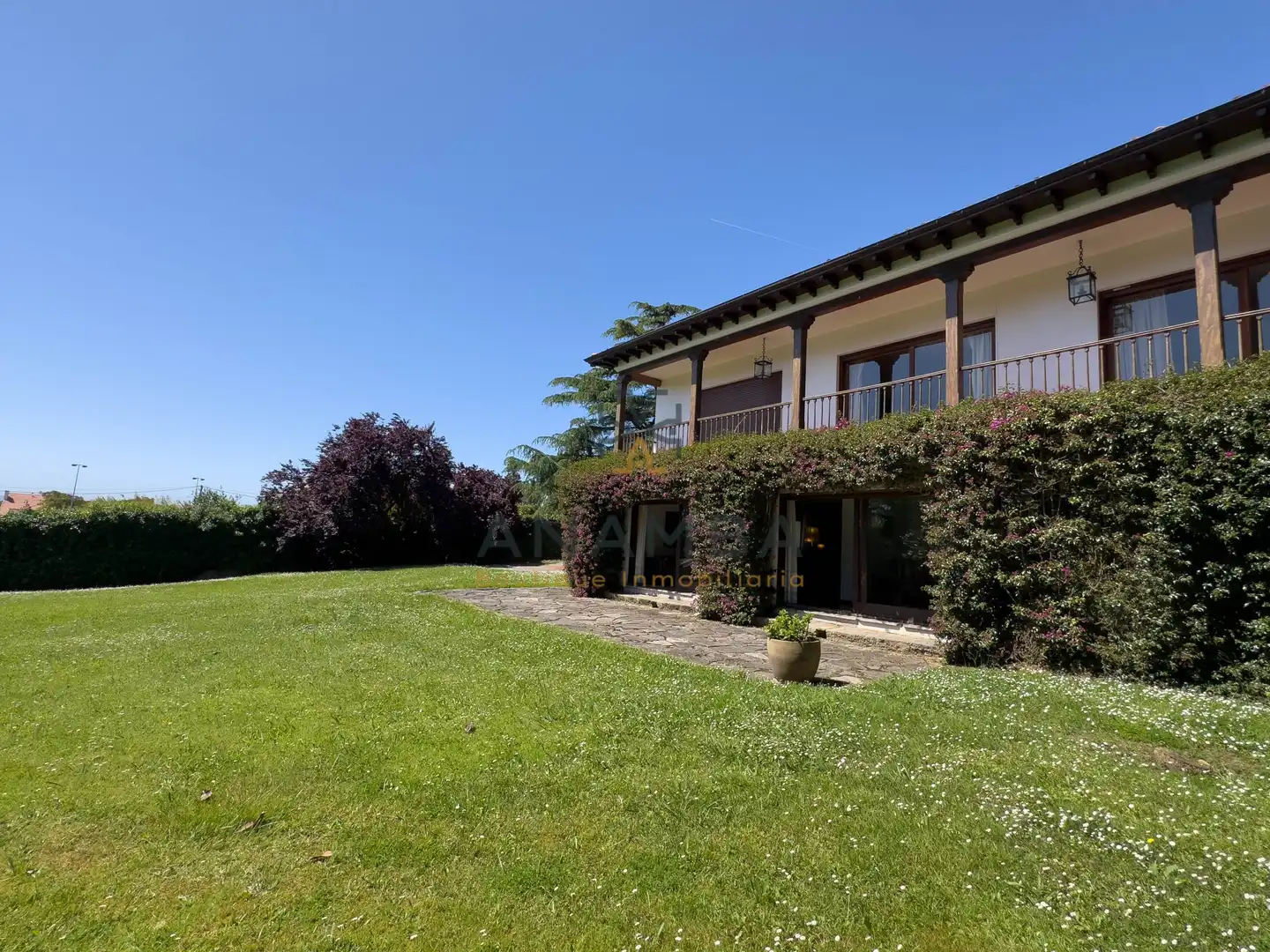 Jardín de Casa o chalet en venta en Gijón  con Trastero y Piscina