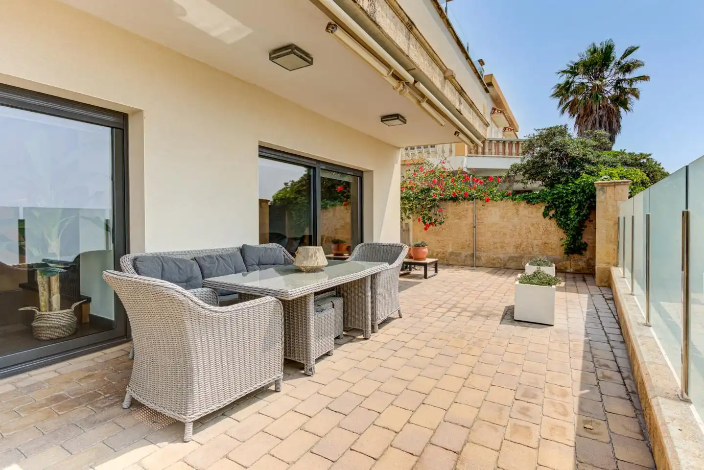 Terrasse von Haus oder Chalet zum Verkauf in Castelldefels mit Klimaanlage, Heizung und Privatgarten