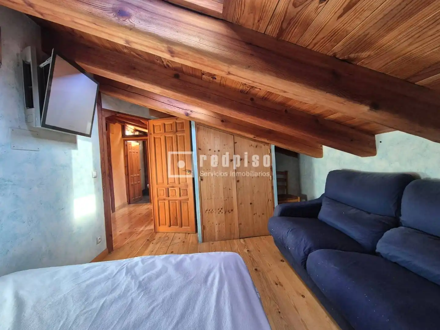 Habitación de Apartamento de alquiler en Madrid con Aire acondicionado, Calefacción y Parquet