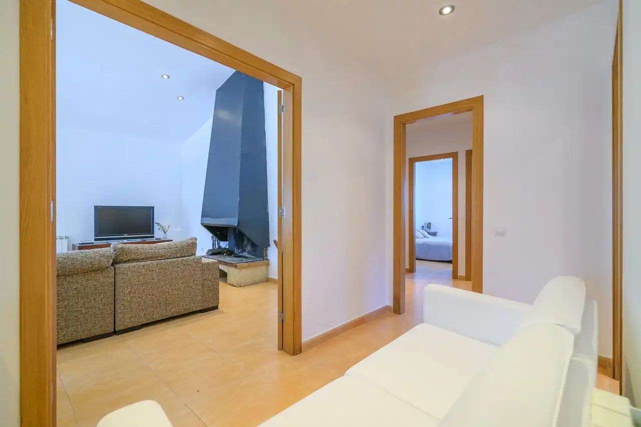 Sala d'estar de Casa o xalet en venda en Castellnou de Bages amb Jardí privat, Terrassa i Piscina