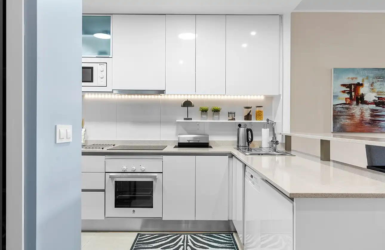 Cuina de Apartament en venda en Orihuela amb Aire condicionat, Calefacció i Jardí privat