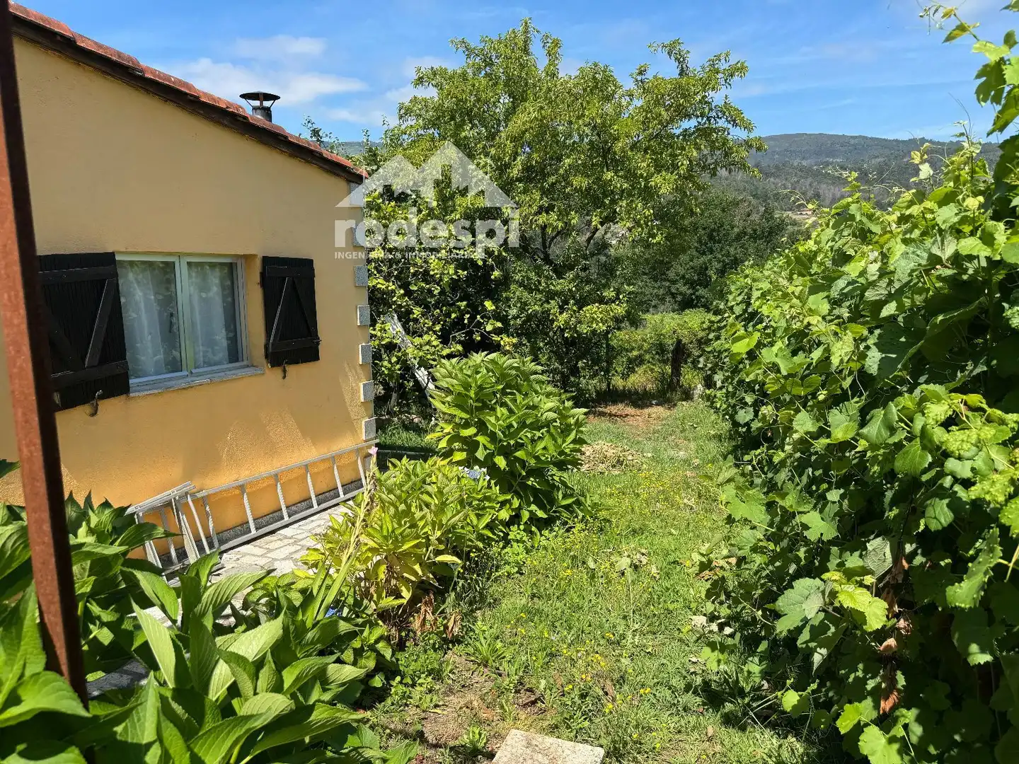 Jardí de Casa o xalet en venda en Arbo amb Moblat