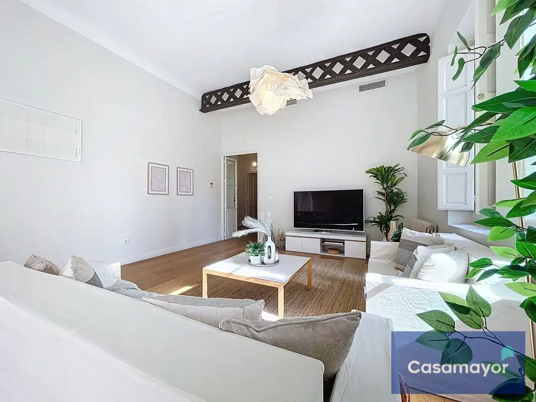 Wohnzimmer von Wohnung zum Verkauf in Alicante / Alacant mit Klimaanlage und Heizung