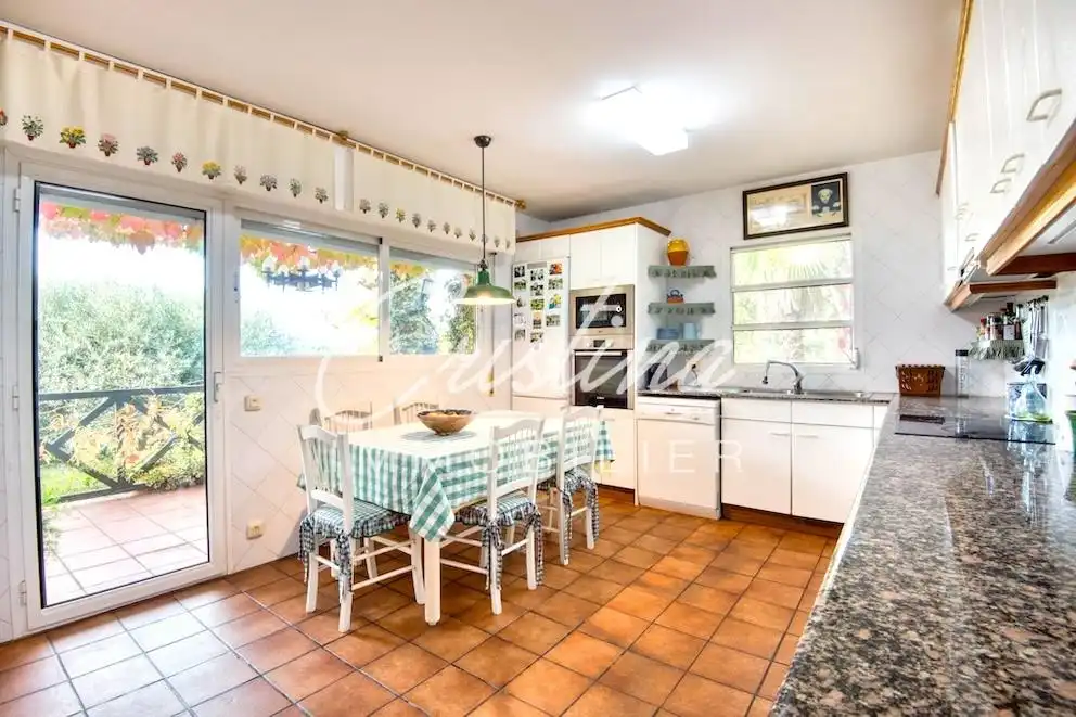 Cocina de Casa o chalet en venta en Santa Cristina d'Aro con Calefacción, Jardín privado y Terraza