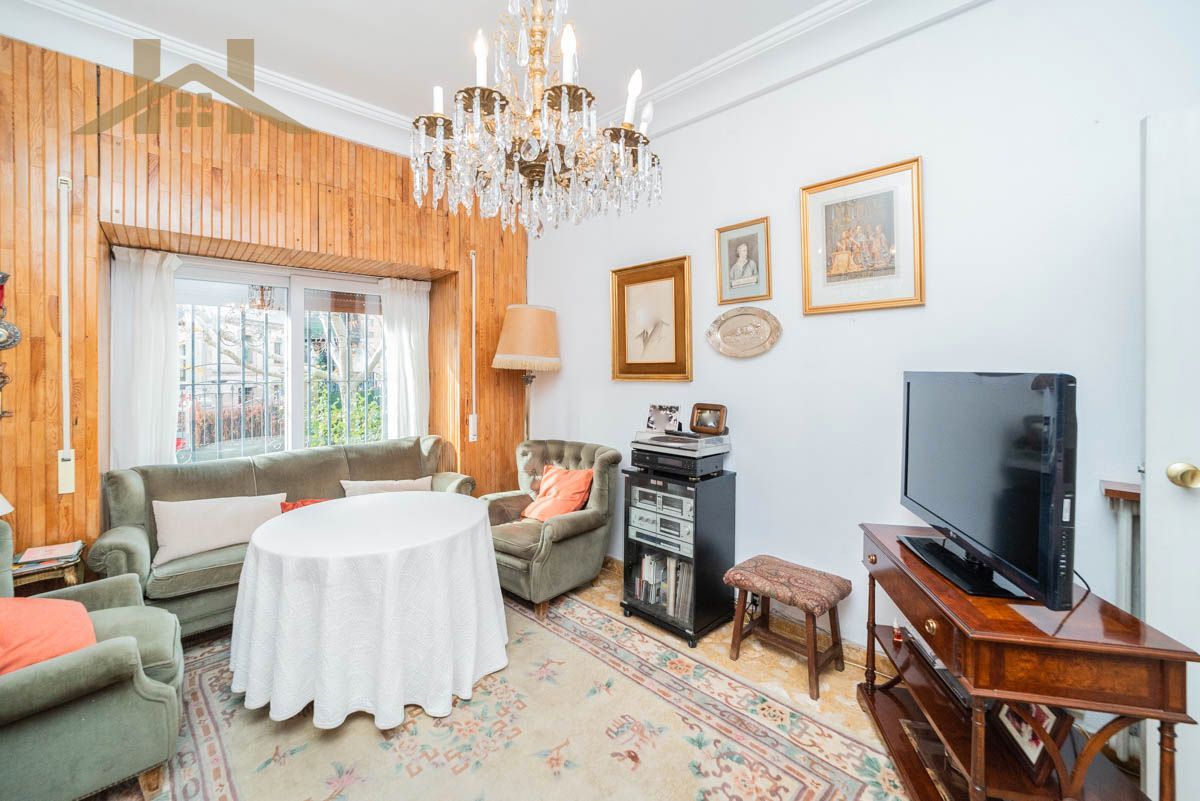 Living room of Single-family semi-detached for sale in San Lorenzo de El Escorial  with Heating, Private garden and Parquet flooring