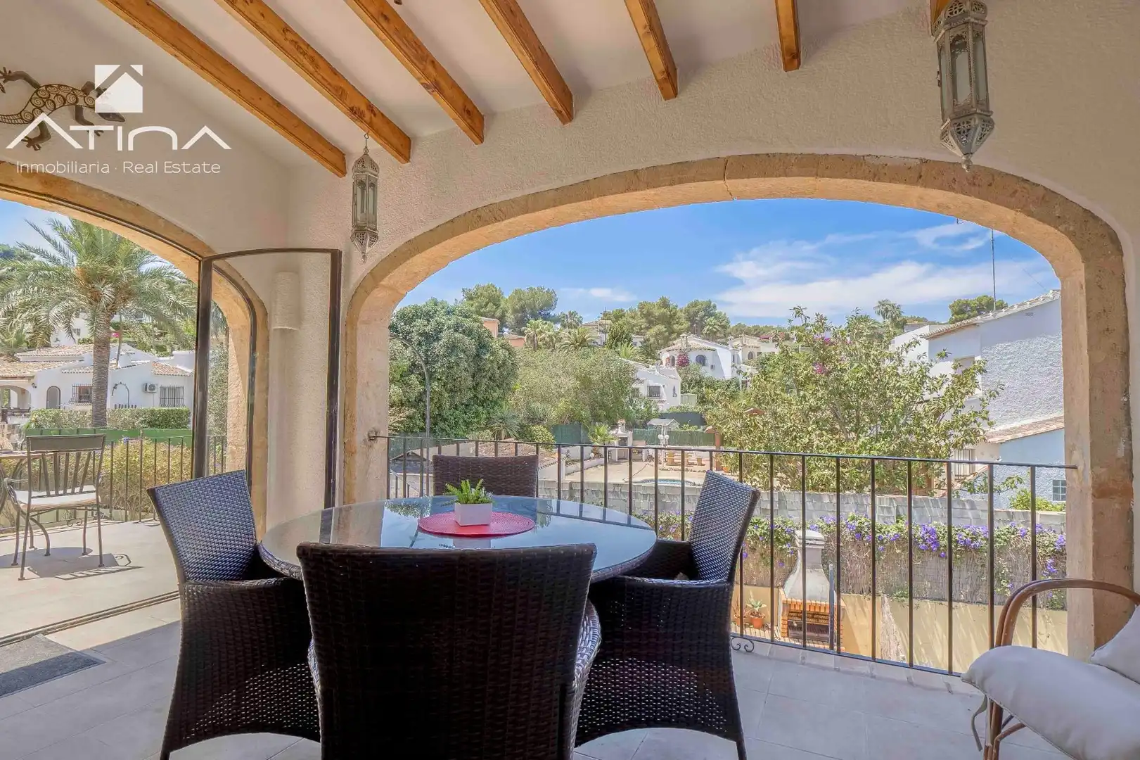 Terrace of Houses for sale in Jávea / Xàbia  with Air Conditioner, Private garden and Terrace