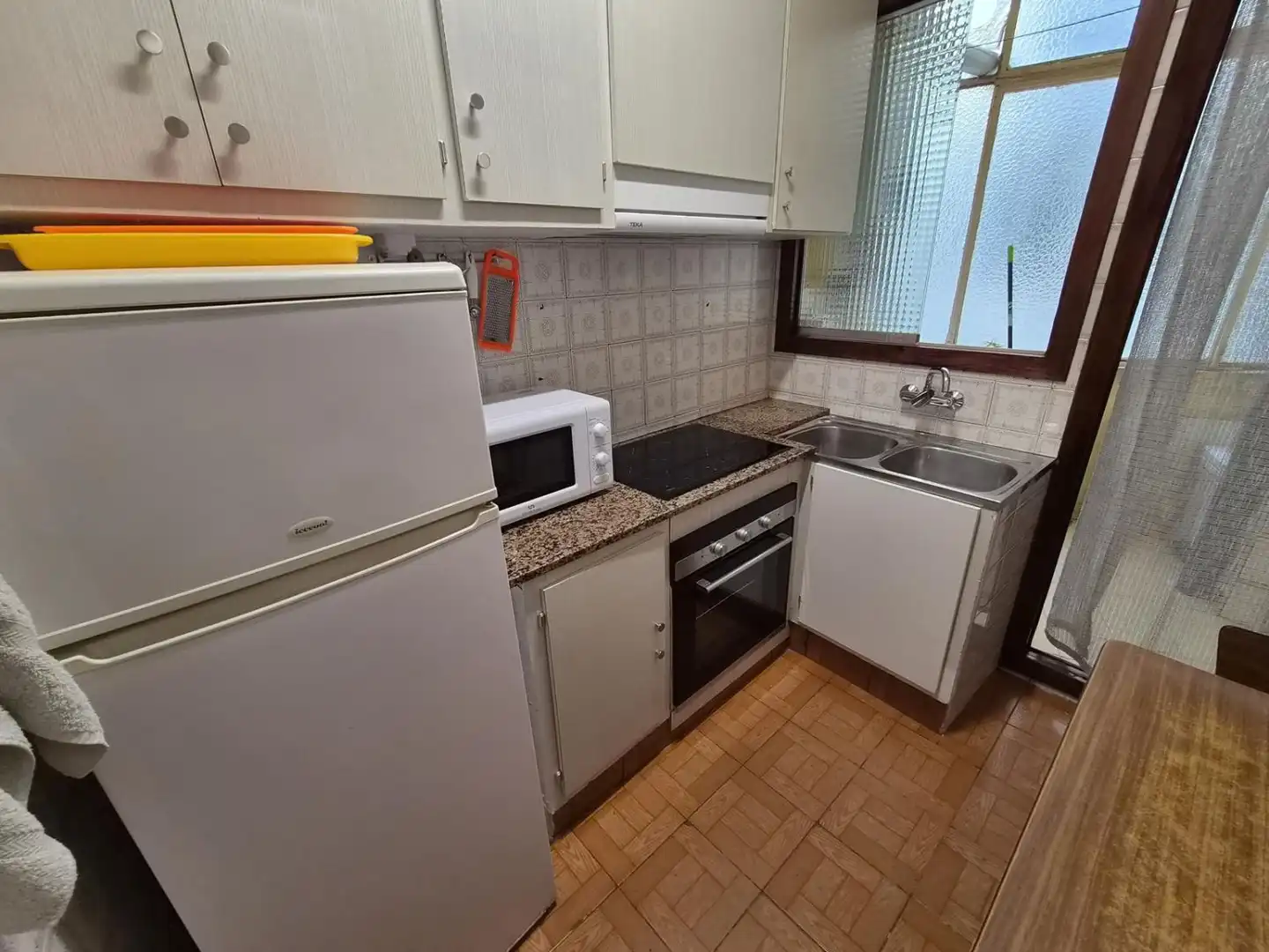 Kitchen of Flat for rent in Castellón de la Plana / Castelló de la Plana  with Furnished and Balcony