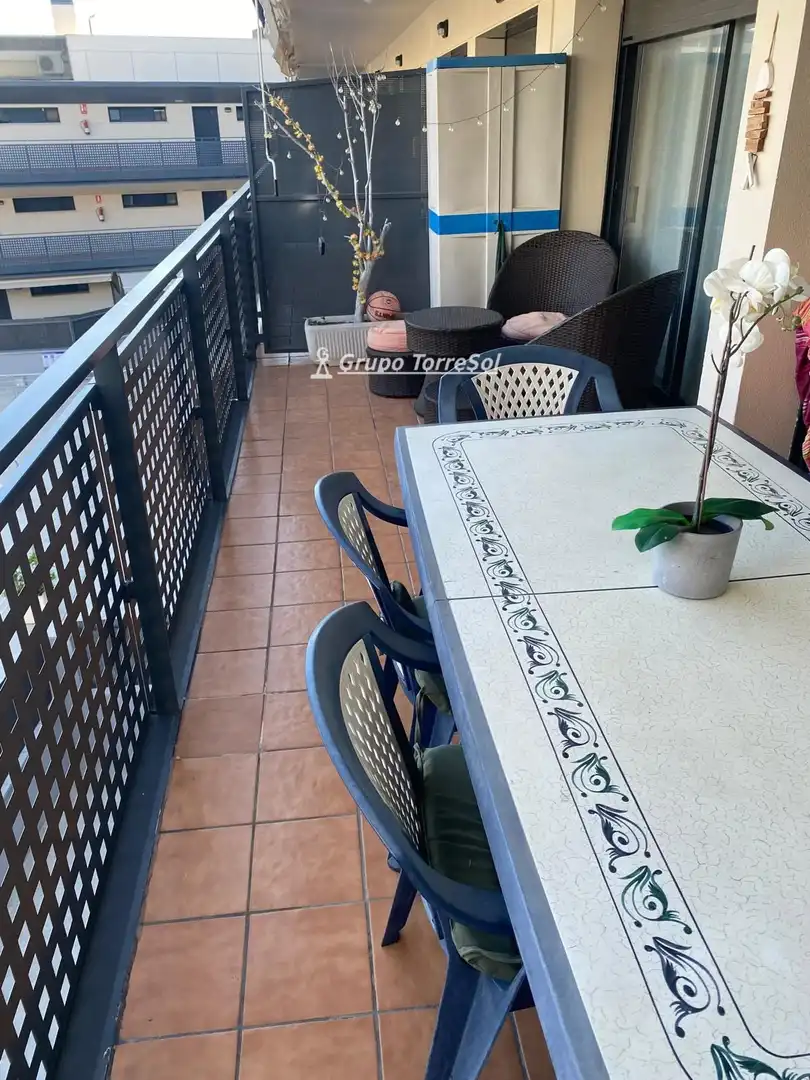 Terrasse von Wohnung zum Verkauf in El Vendrell mit Klimaanlage, Heizung und Terrasse