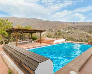 Piscina de Casa o xalet en venda en San Bartolomé de Tirajana amb Aire condicionat, Jardí privat i Terrassa