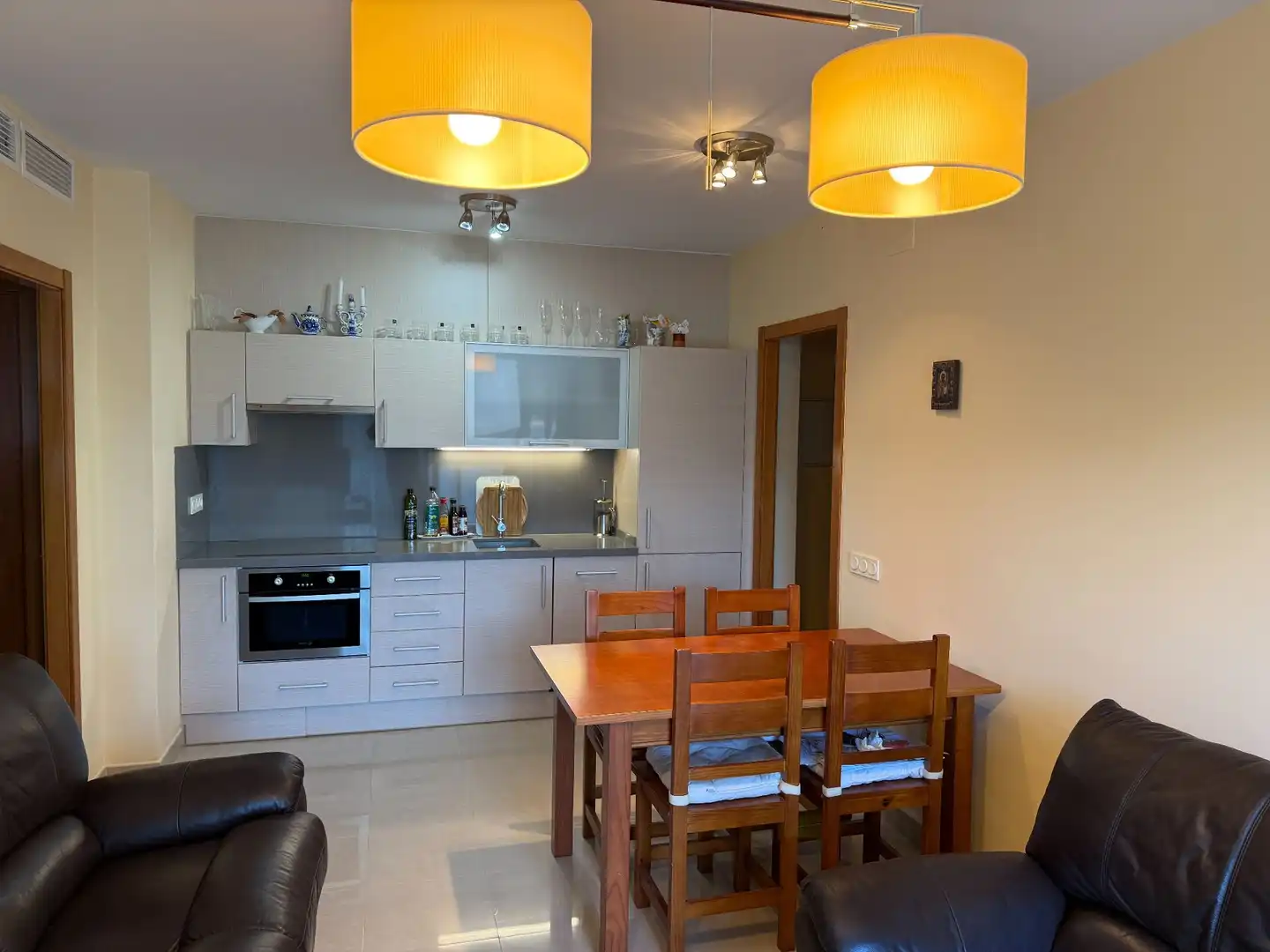 Cuina de Apartament en venda en Vandellòs i l'Hospitalet de l'Infant amb Aire condicionat